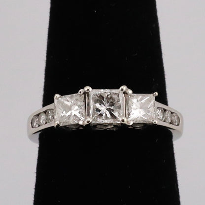 14K ladies diamond ring past present future