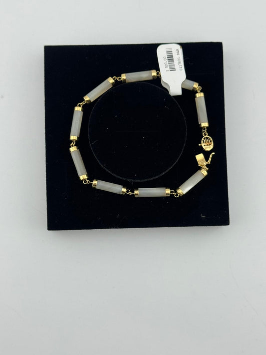 Jade Gold Bracelet