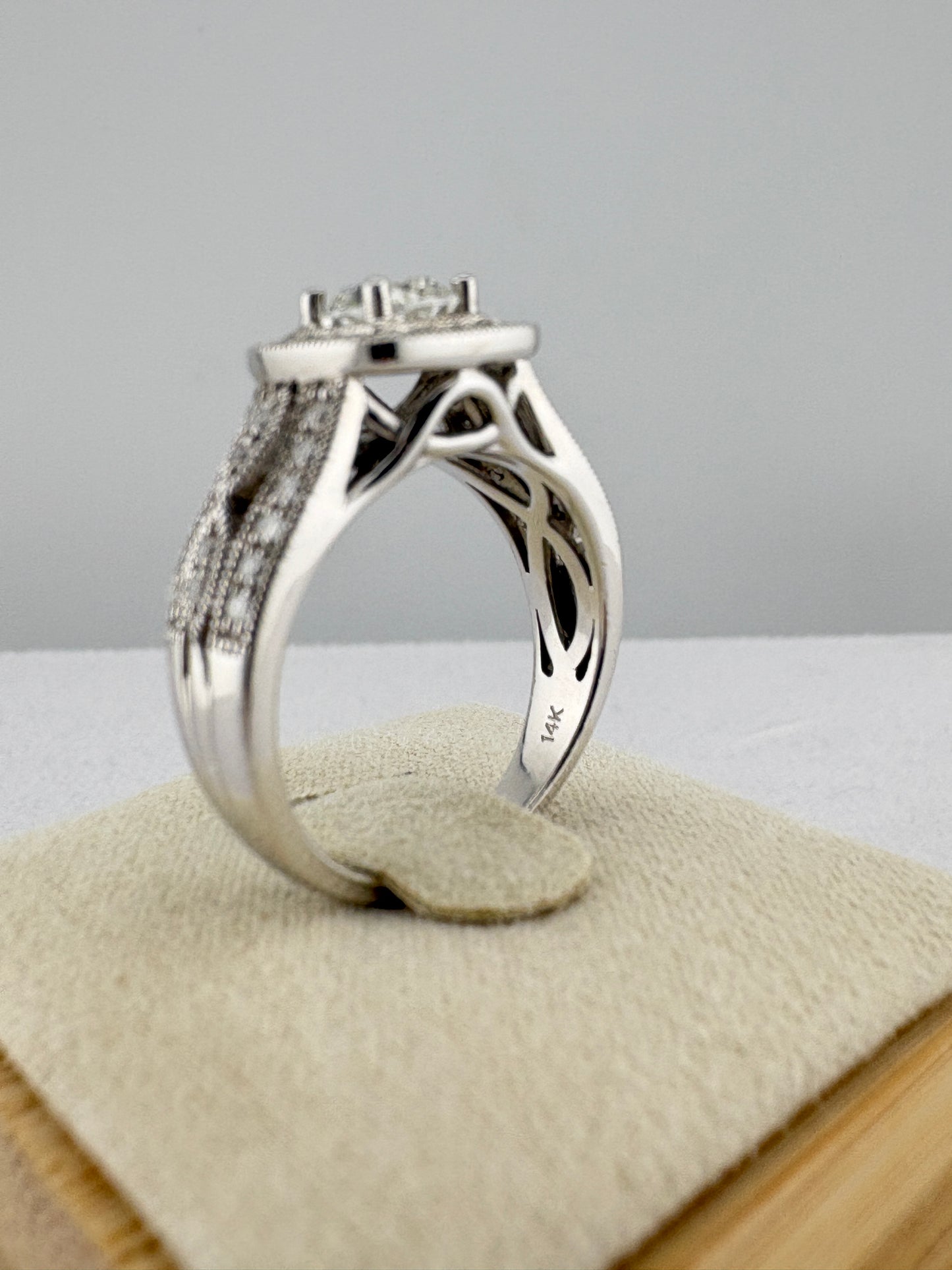 White Gold Ring
