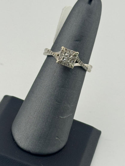White Gold Ring