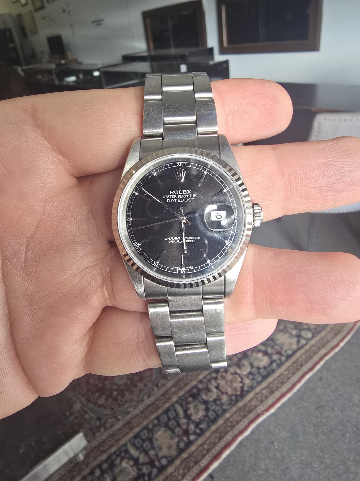 Rolex Datejust Ref. 16234, Circa 1991 (X Serial)
