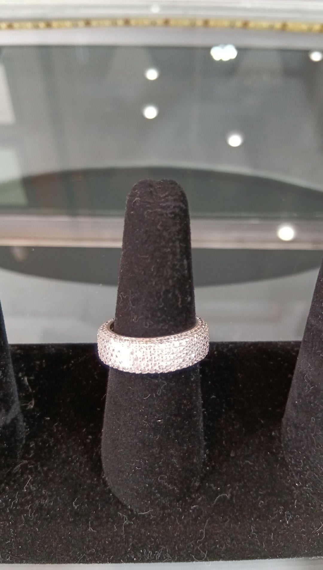 Infinite Elegance Ring – 925 Sterling Silver with Pavé CZ Stones