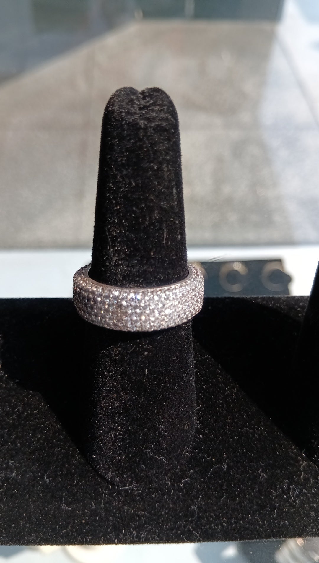 Infinite Elegance Ring – 925 Sterling Silver with Pavé CZ Stones