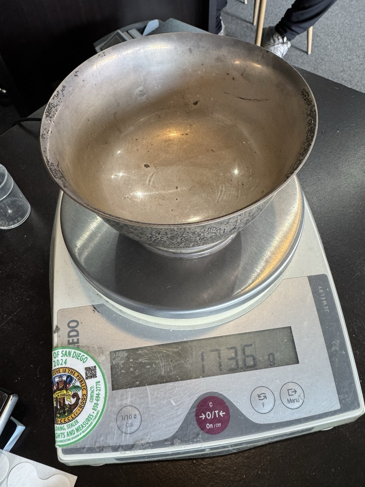 Cartier Sterling Silver Bowl - A Paul Revere Reproduction Flared  Rim 173+ Grams