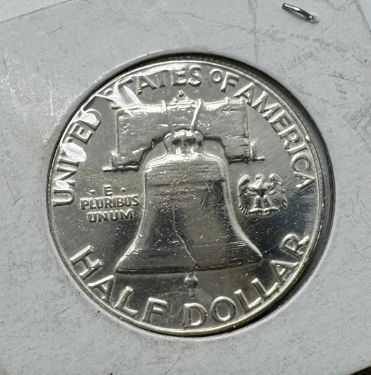 1962 Proof Franklin 90% Silver Half Dollar Uncirculated US Mint