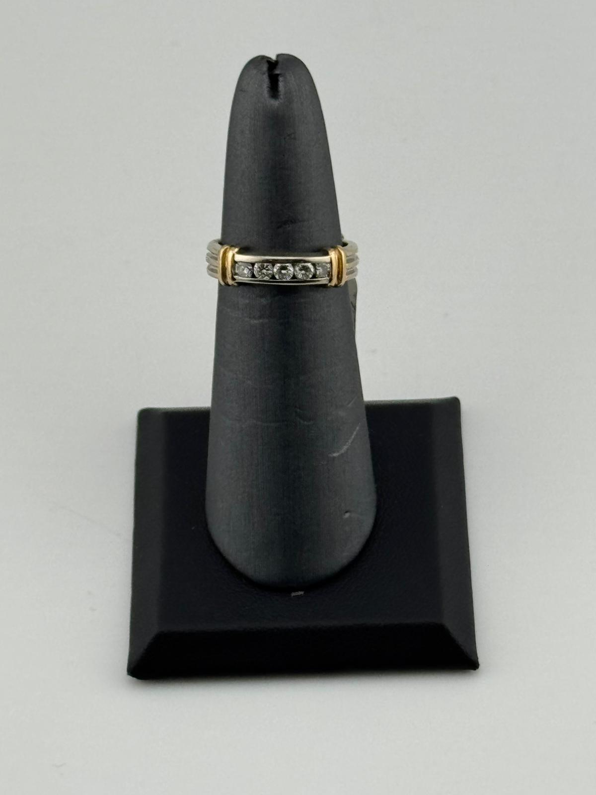 White Gold & Yellow Gold Ring
