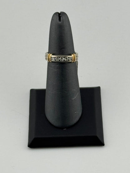 White Gold & Yellow Gold Ring