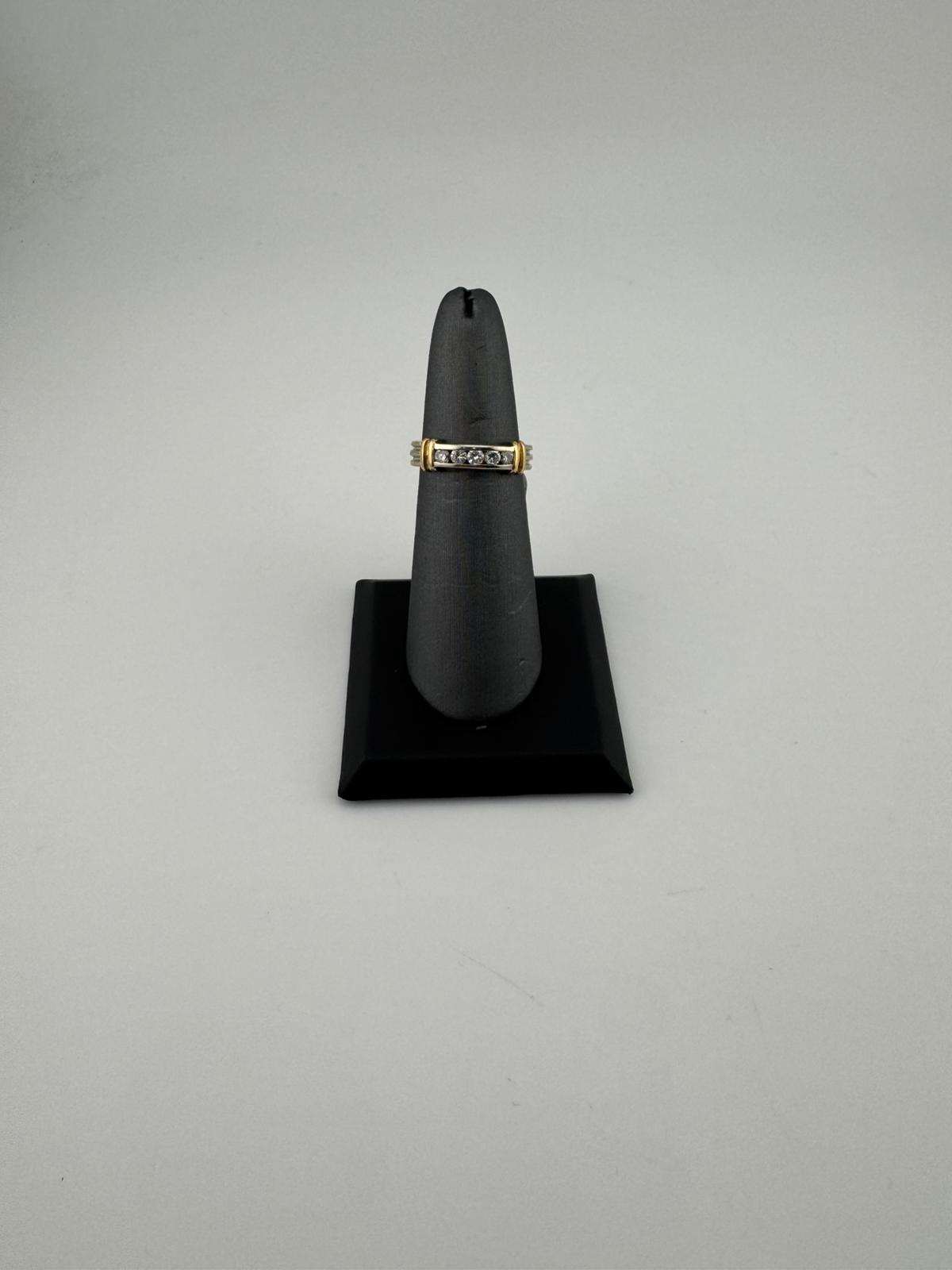 White Gold & Yellow Gold Ring
