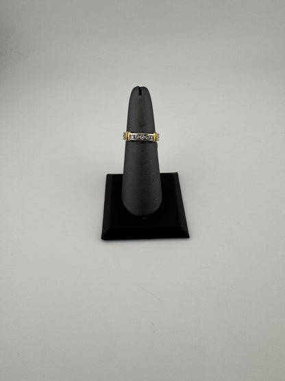 White Gold & Yellow Gold Ring