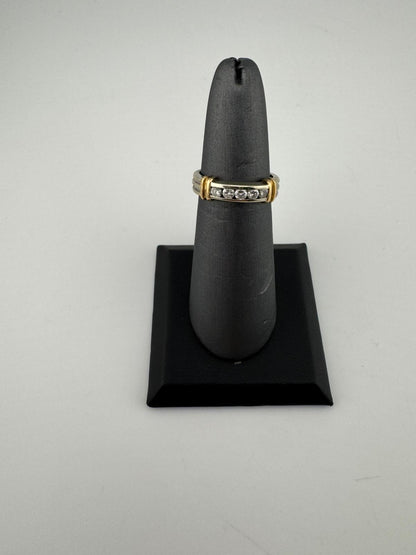 White Gold & Yellow Gold Ring