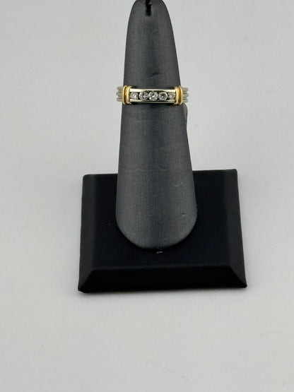 White Gold & Yellow Gold Ring